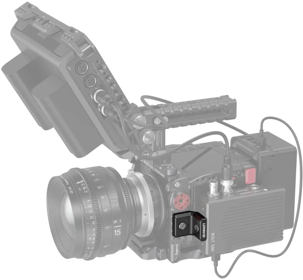 SmallRig 4360 Mini L veida stiprinājuma