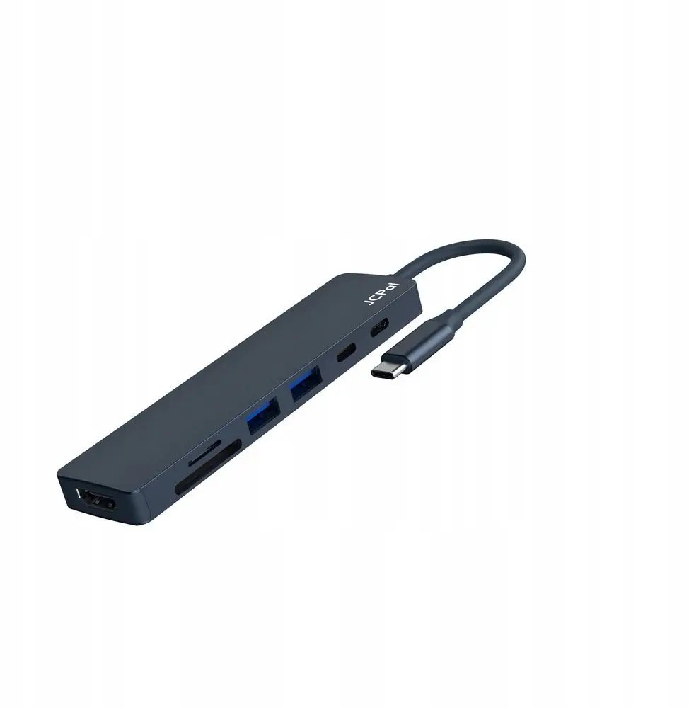 Jcpal Linx 7-in-1 USB-C centrmezgls ar
