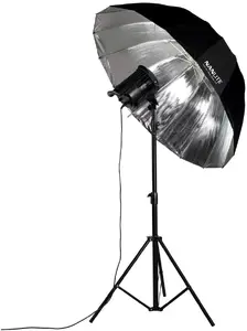 Nanlite U-135DS Deep Silver Umbrella 135cm