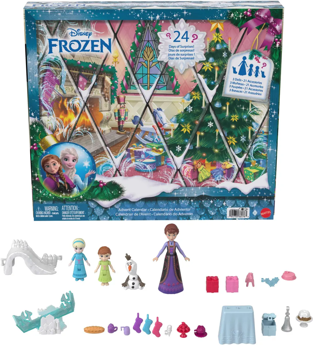 Uniq Disney Frozen Adventes kalendārs 2026