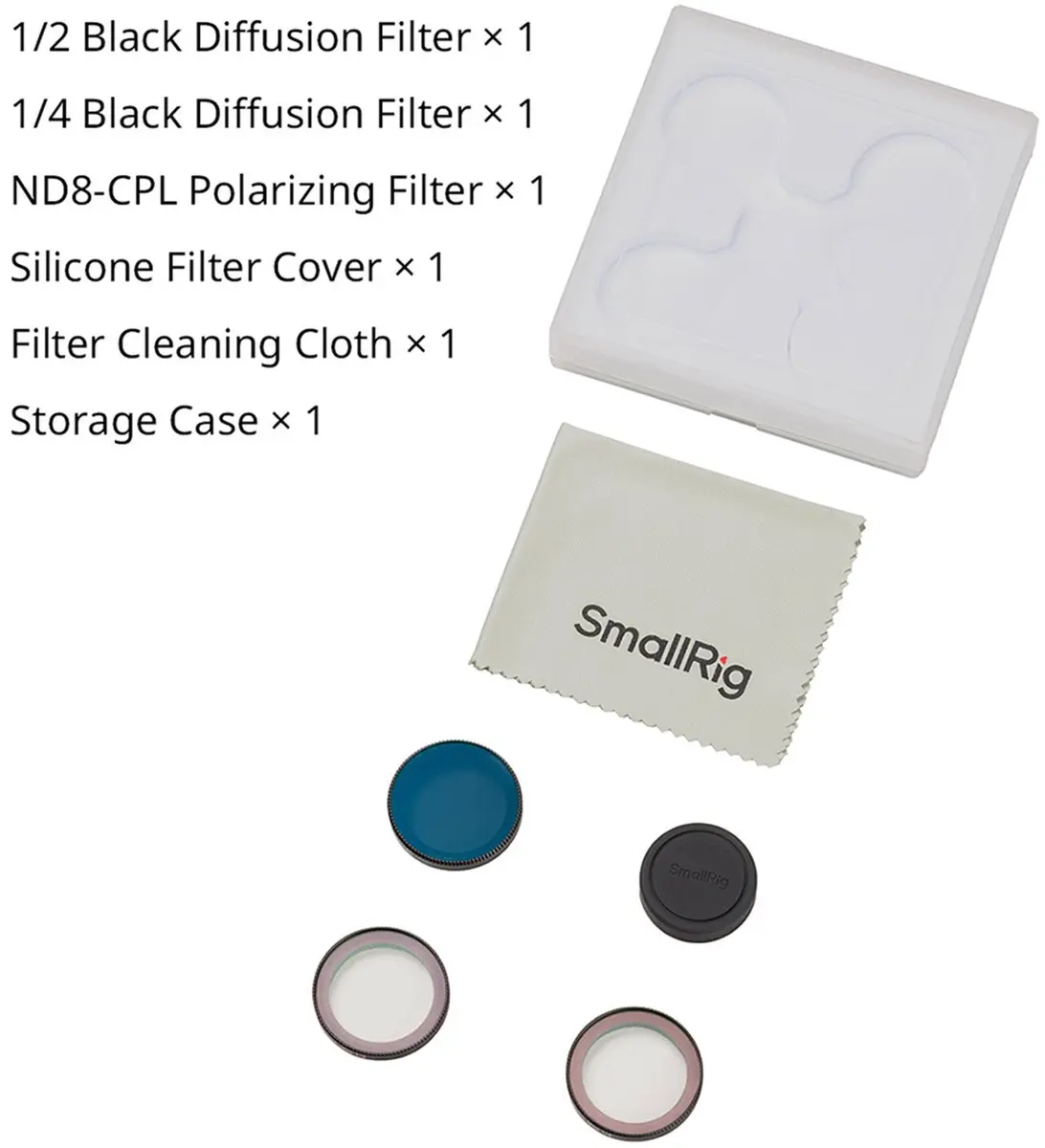 SmallRig 5789 filtru komplekts Black Diffusion