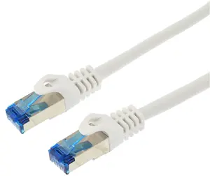 LOGON PROFESSIONAL PATCH CABLE SF/UTP 1.5M RJ45 Shielded Twisted Pair Network Ethernet Cord White