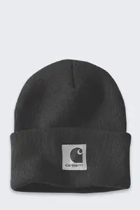 Czapka zimowa damska Carhartt Satin Lined Cuffed Beanie - black