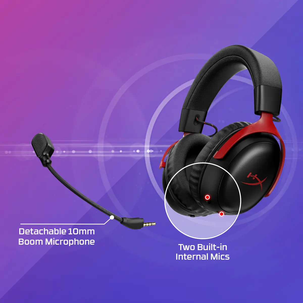 HyperX Cloud III S Беспроводная гарнитура Лавандовый Photo 3