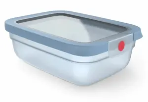 Tefal oneClick N1210710 Rectangular Food Storage Container Box 1.2 L Blue
