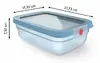 Tefal oneClick N1210710 Pārtikas konteiners 1.2 L Zils Photo 2