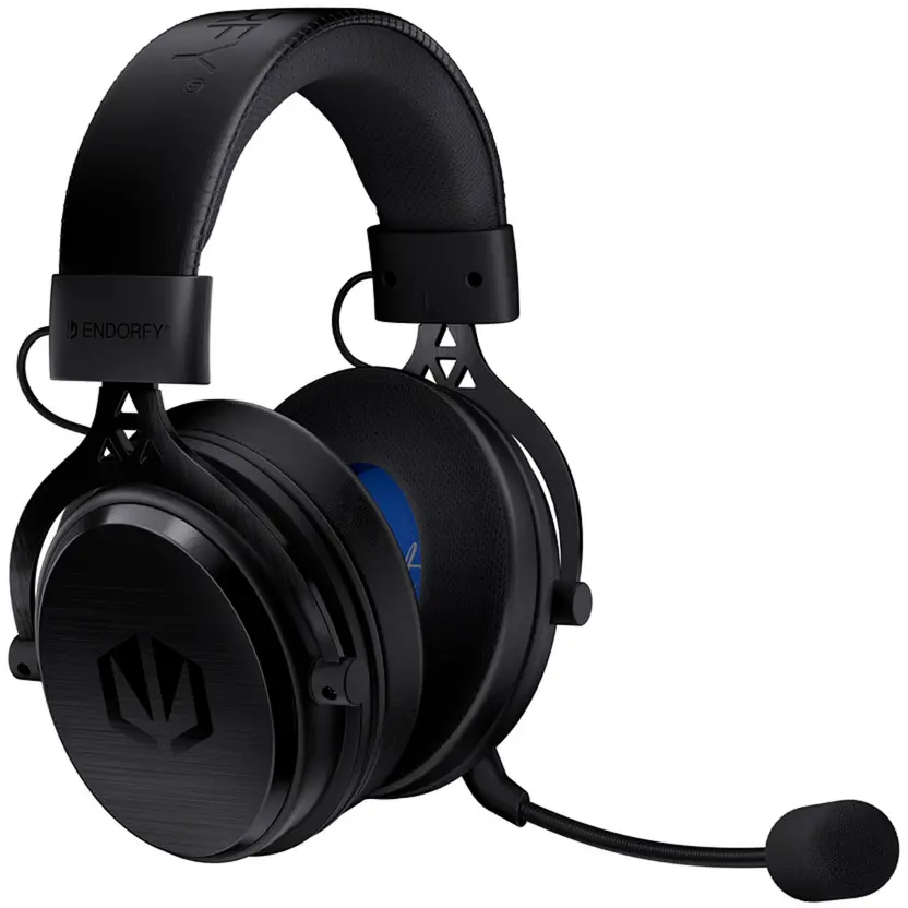 ENDORFY VIRO Wireless Spēļu Austiņas Melnas