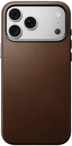 Кожаный чехол Nomad Traditional Brown для iPhone 18 Pro и iPhone 17 Pro