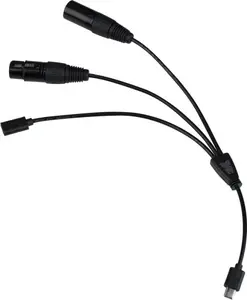 Nanlite CB-DMX-USBC-1/3 USB-C to DMX Cable Splitter