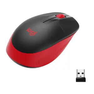 Logitech M190 pilna izmēra bezvadu pele ar optisko sensoru un simetrisku dizainu