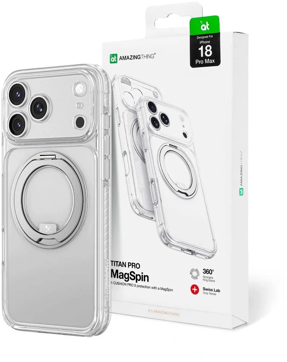 Caurspīdīgs viedtālruņa vāciņš Amazingthing Titan Pro