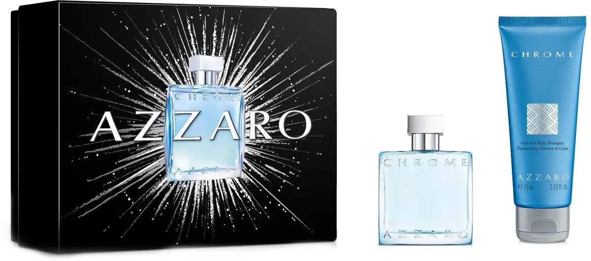 SET VERSACE Azzaro Chrome Tualetes ūdens