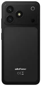 UleFone Note 23 Viedtālrunis Melns 3GB RAM 32GB Atmiņa 6.56 collu Displejs Android 16 5000 mAh Akumulators 4G