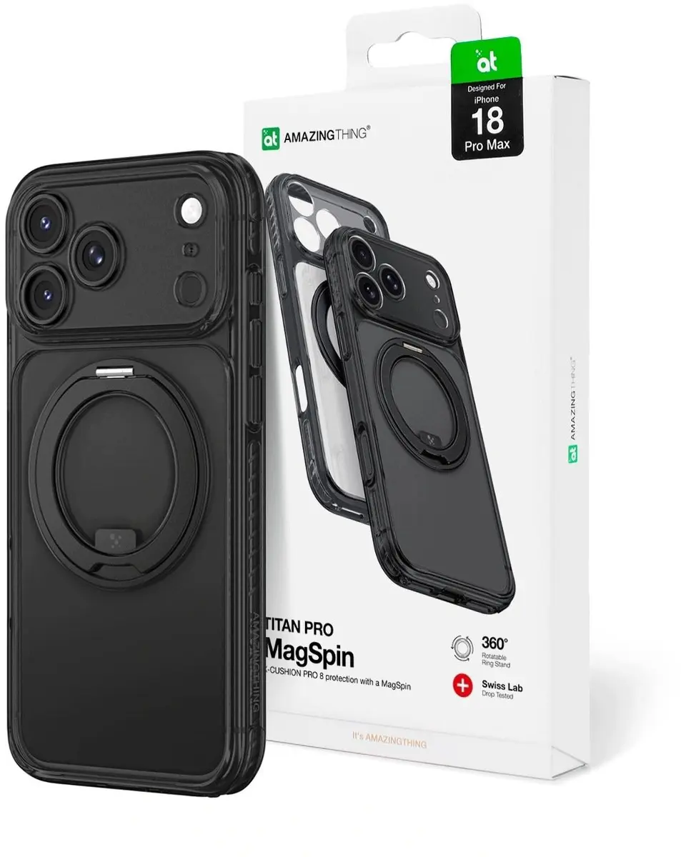Viedtālruņa vāciņš Amazingthing Titan Pro Spin