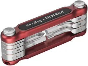 SmallRig 4811 Folding 7-in-1 Multitool Wrench Set Red