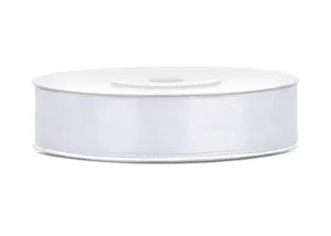 EMIVELA Gift wrapping tape WS02-25MM*35Y white 2.5 cm width 3200 cm length