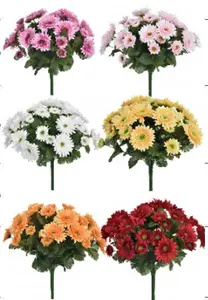 EMIVELA Artificial Flower Bouquet Chrysanthemum SUN650 40 cm