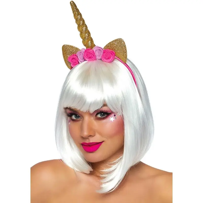 LEG AVENUE Matu stīpa Unicorn Flower