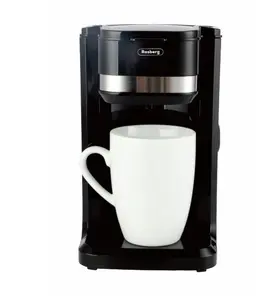 Rosberg 555R51170D Drip Coffee Maker 350W with 150ml Water Tank and 125ml Ceramic Cup