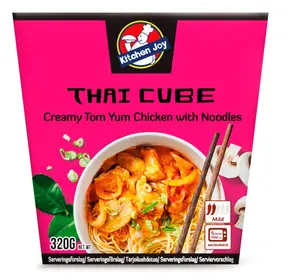 Creamy Tom Yum Chicken with Noodles