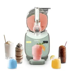 Ninja SLUSHi XL Frozen Drink Maker Grey, Green with 3.78 L Capacity Model FS601EUGN