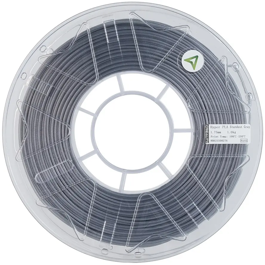 Creality PLA Hyper RFID Stardust Gray 3D Filament Photo 2