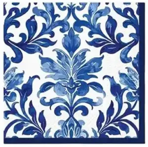 Paw Decor Collection Indigo Weave Paper Napkins 33x33 cm