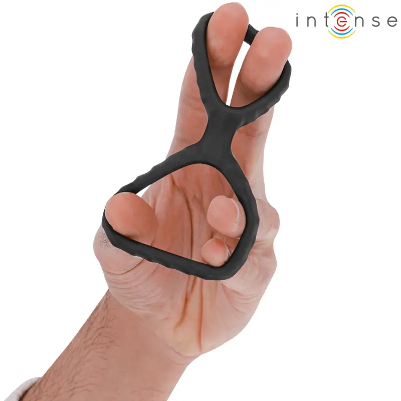 INTENSE FOR HIM Dewey Model 2 Double Silicone Penis Ring Photo 4