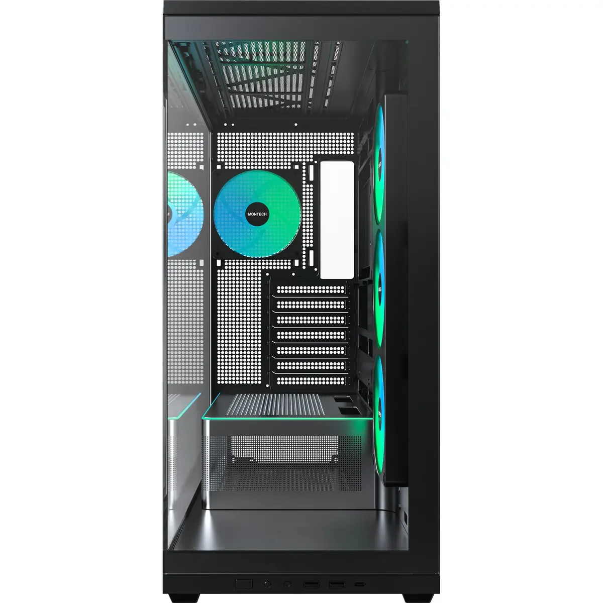 Montech TG3 Black datora korpuss Photo 2