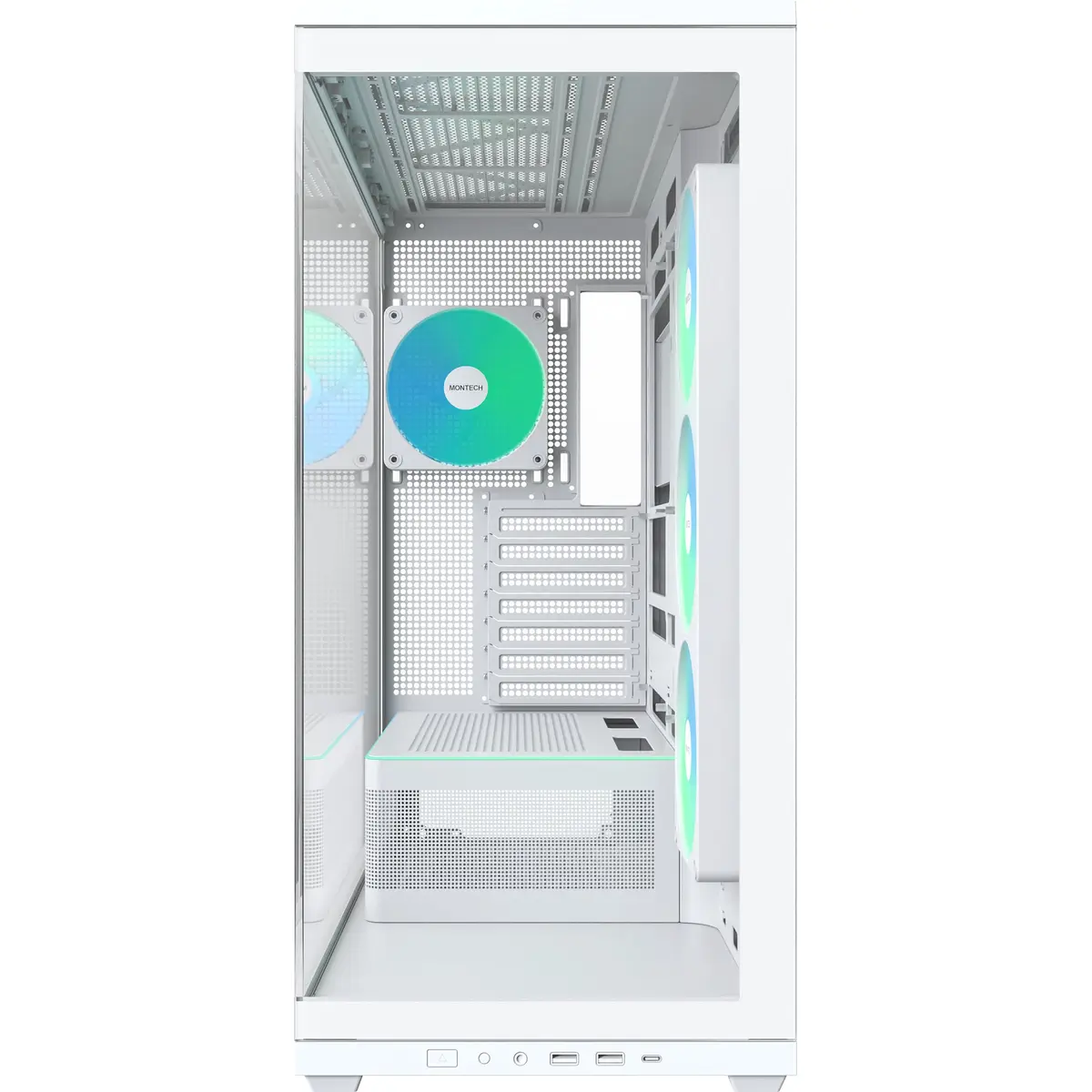 Montech TG3 White datora korpuss Photo 2