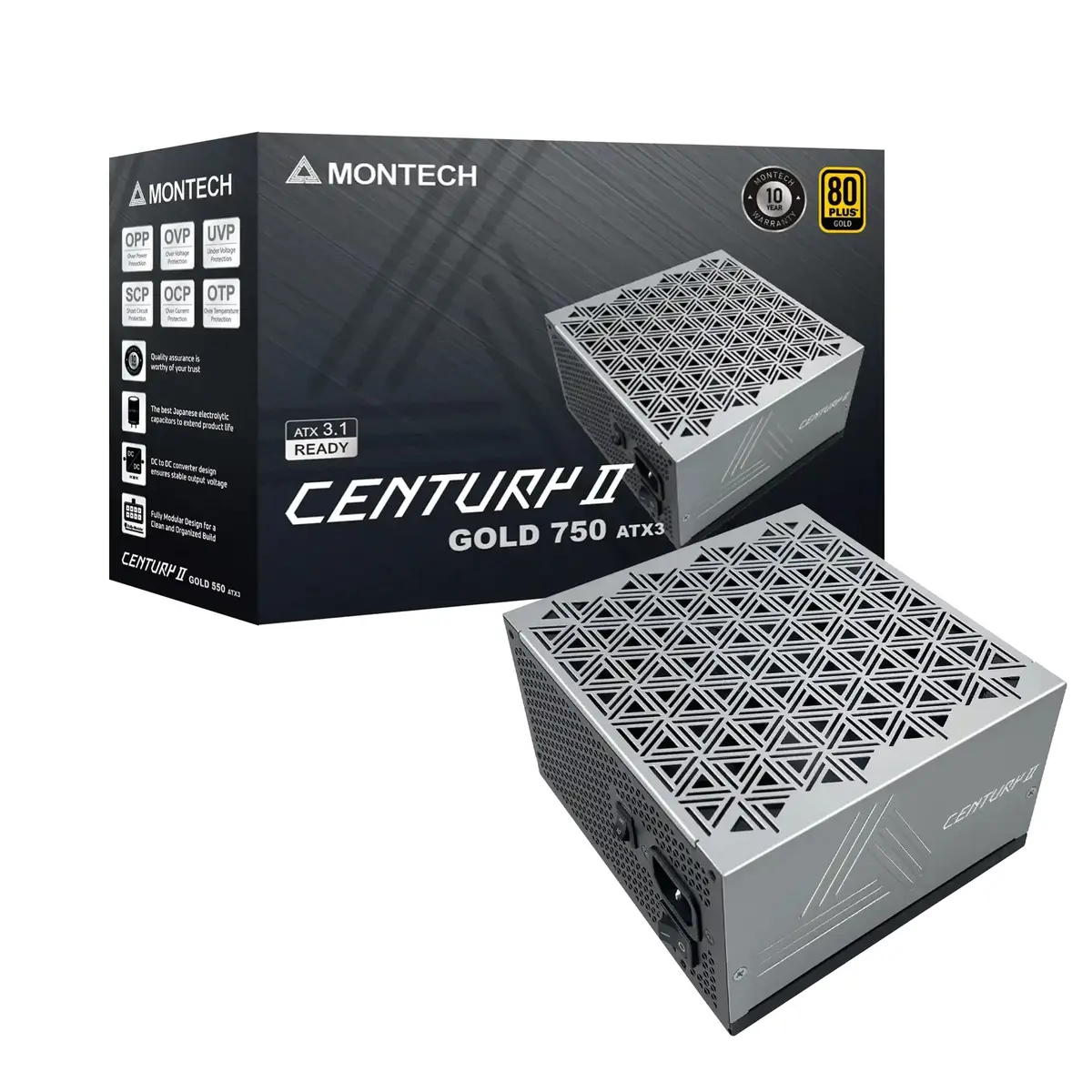 Блок питания Montech CENTURY II 750 Photo 3