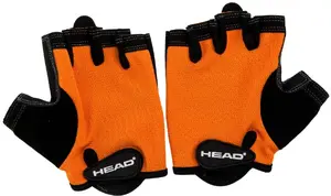 Head Fitness Sports Gloves Size M Black and Orange HA104-M