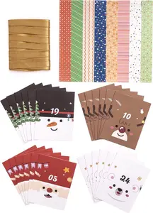 DP Craft DIY Адвент-календарь 24 коробочки набор для ожидания праздника и творчества