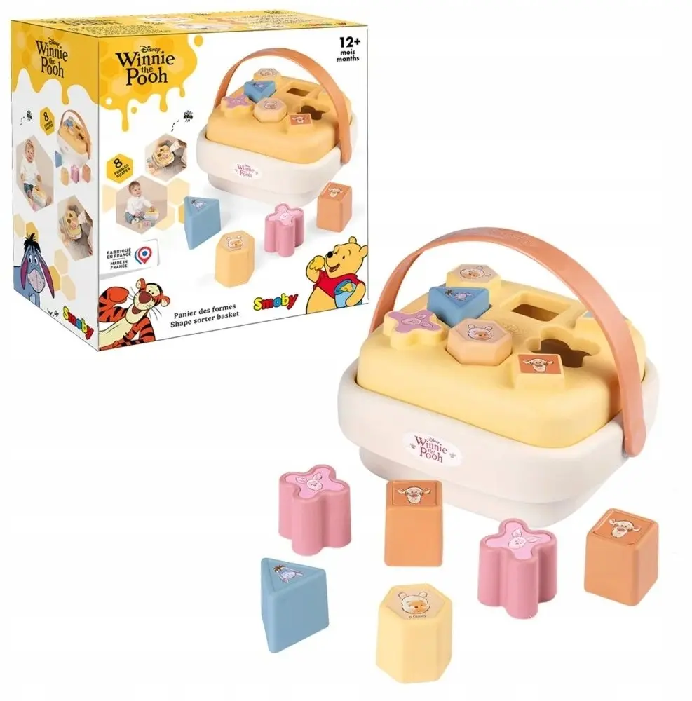 SIMBA SMOBY Vinnija Pūka šķirotājs grozs