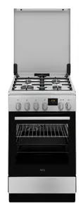 AEG CKB56490AM Cooker with Ceramic Hob and Electric Oven