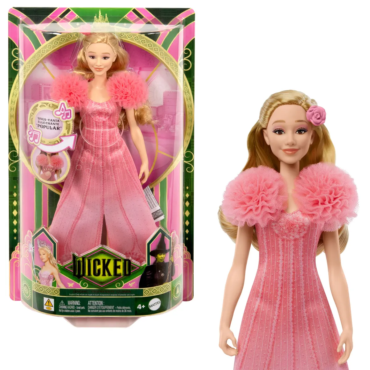 Mattel Wicked Dziedoša Glindas modes lelle