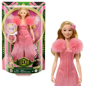 MATTEL Dziedošā Glindas lelle no filmas WICKED dziesma Popular ZA6068