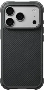 Pitaka Cairn Case Smartphone Case for Apple iPhone 18 Pro and Apple iPhone 17 Pro Black and Gray