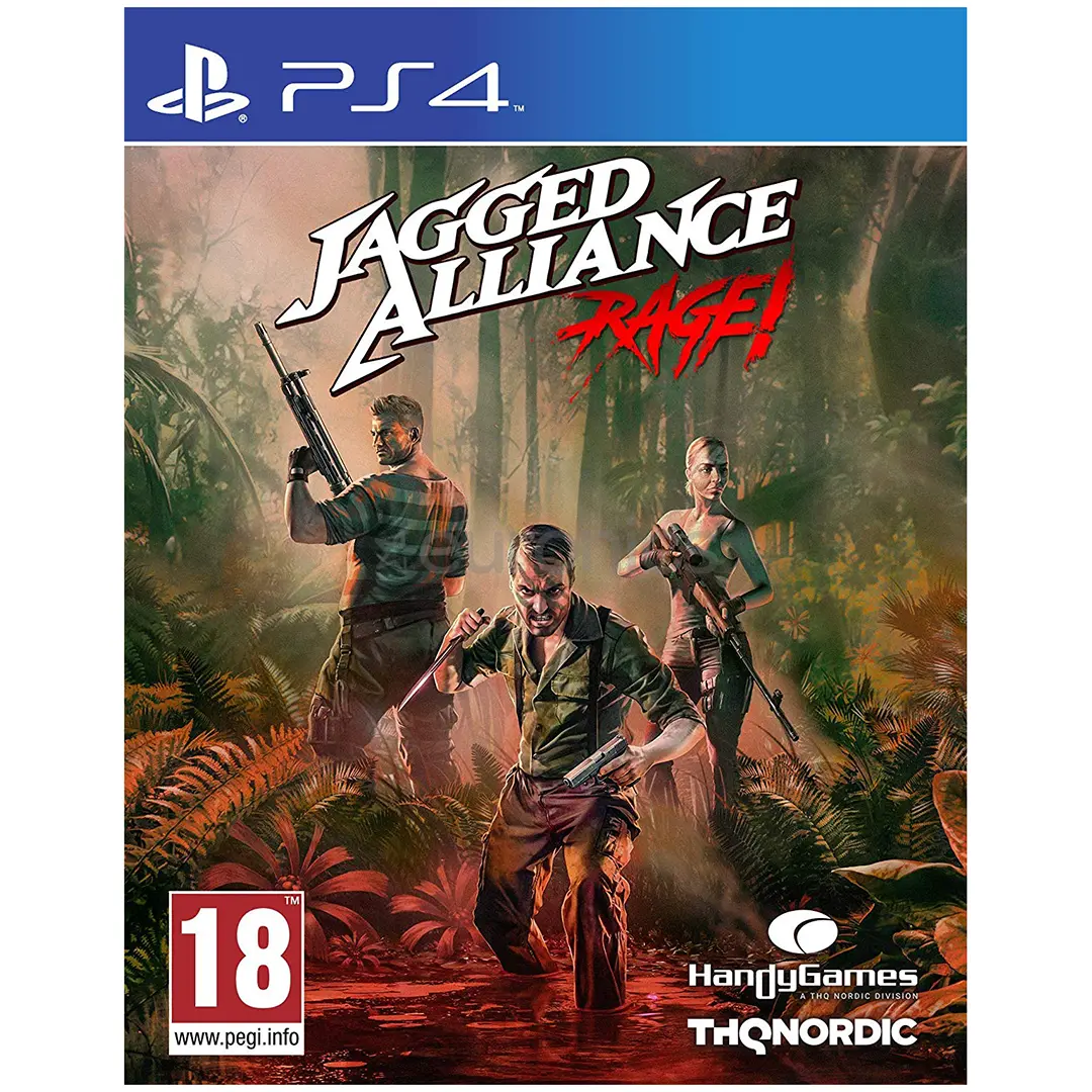 Video spēle Jagged Alliance: Rage! PlayStation