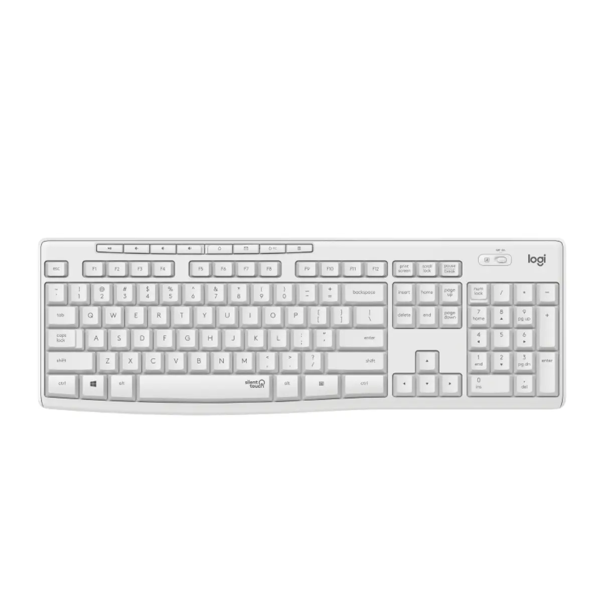 Logitech MK295 Silent bezvadu komplekts Photo 5