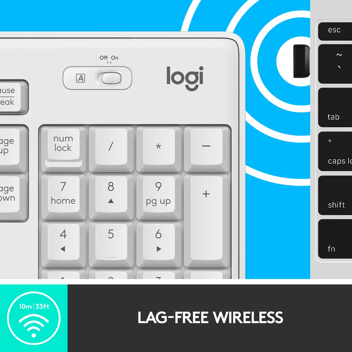 Logitech MK295 Silent bezvadu komplekts Photo 10