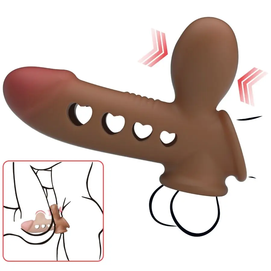 FOR HIM TYRONN Penis Sleeve with Airbag Photo 11