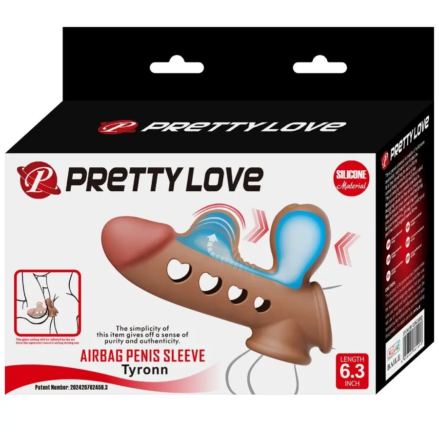 FOR HIM TYRONN Penis Sleeve with Airbag Photo 13