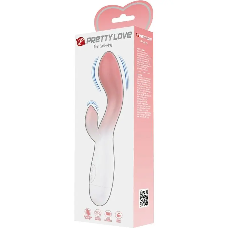 Hightech Pretty Love Brighty Dual Vibrator Pink Photo 6