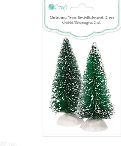 Dalprint DPCRAFT 8 cm Dekoratīvie zaļie eglītes 2 gab.