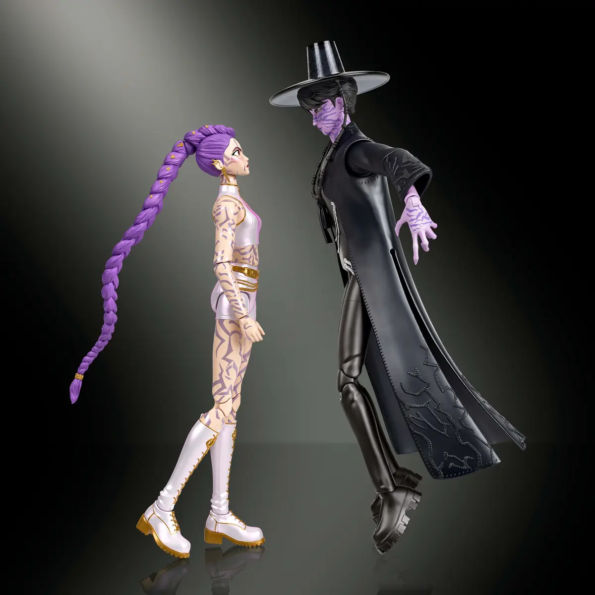Mattel KPop Demon Hunters Rumi & Jinu Figure Set Photo 4