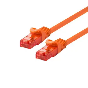 LOGON PROFESSIONAL U/UTP Cat6 Tīkla Patch Kabelis - 1 Metrs Oranžs
