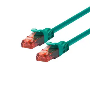 LOGON PROFESSIONAL Сетевой патч-корд U/UTP Cat6 15м Серый Ethernet LAN RJ45