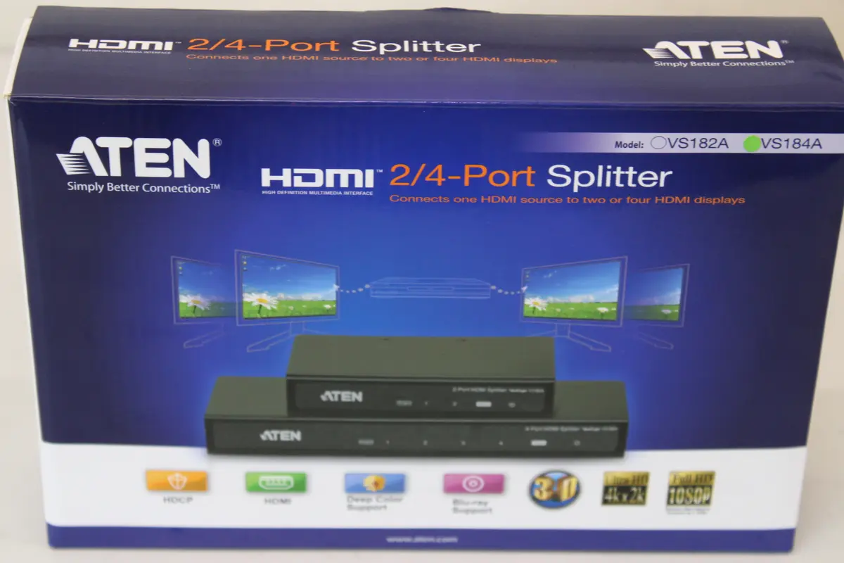 ATEN VS184A 4 portu 4K HDMI