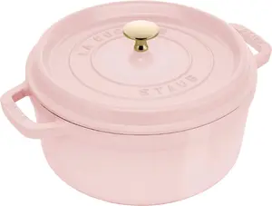 Staub La Cocotte Round Cast Iron Cocotte 3.8 L Pink